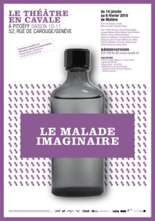 Le malade imaginaire Reprise au Théâtre Pitoëff en 2010